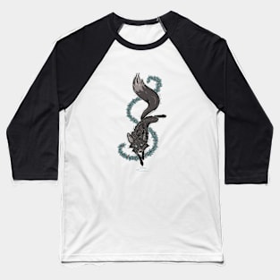 Winter Holiday Fox Baseball T-Shirt